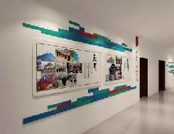 凉山企业文化墙用什么材料好?