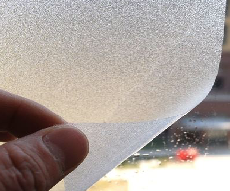 凉山玻璃门外面粘广告用什么材料好？