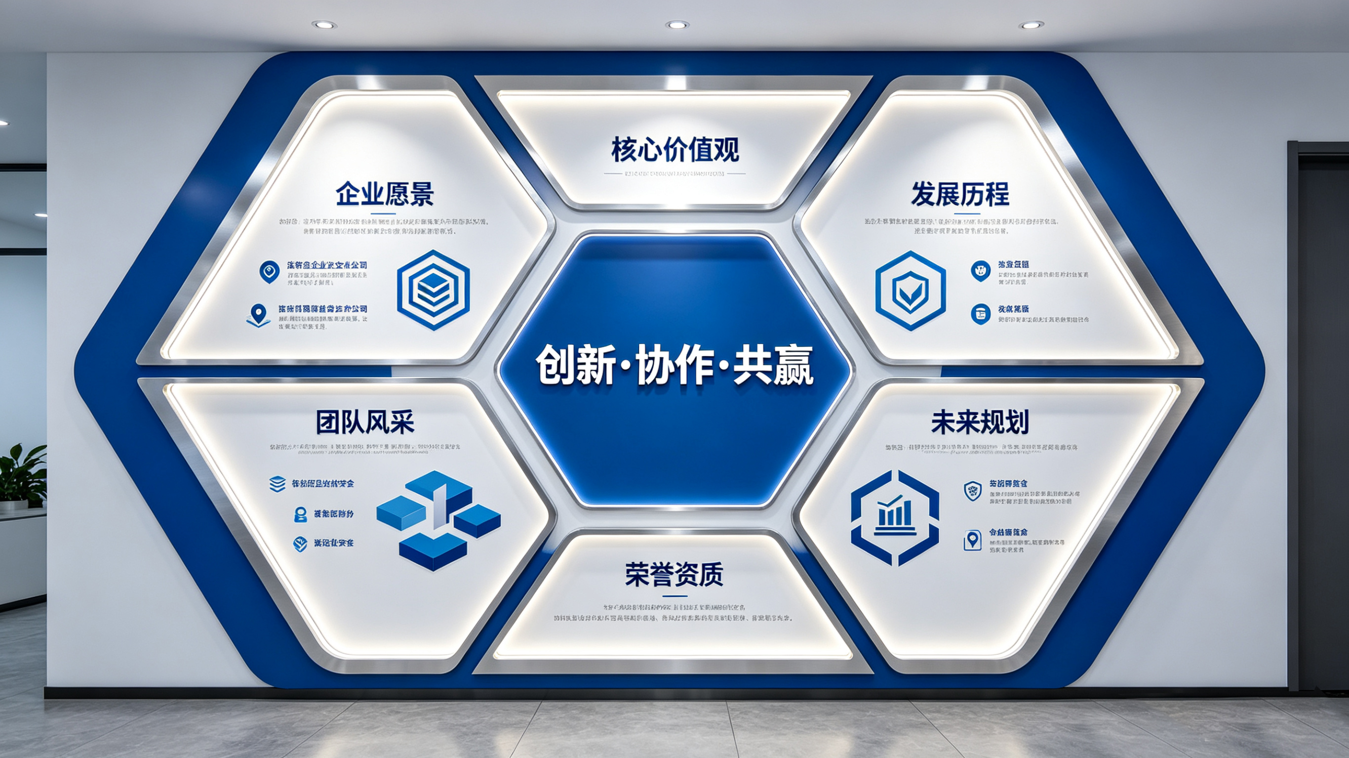 凉山企业文化墙六边形避坑指南（新手常犯5个错误）